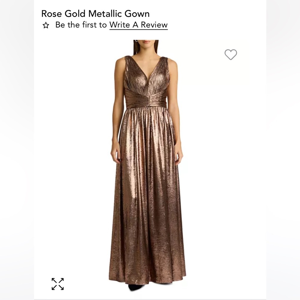 Zac Posen Shimmering Pink Gown